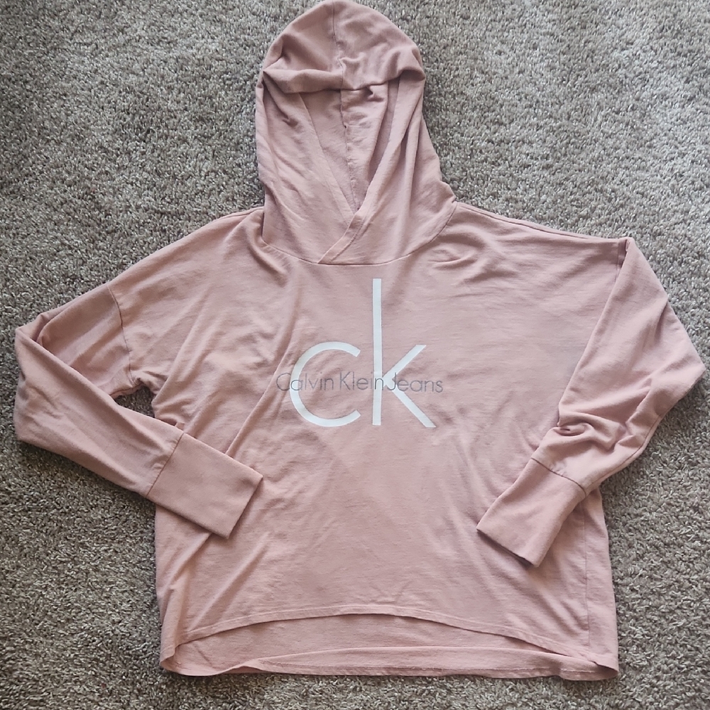 Calvin Klein Women's Blush Pink Hoodie
